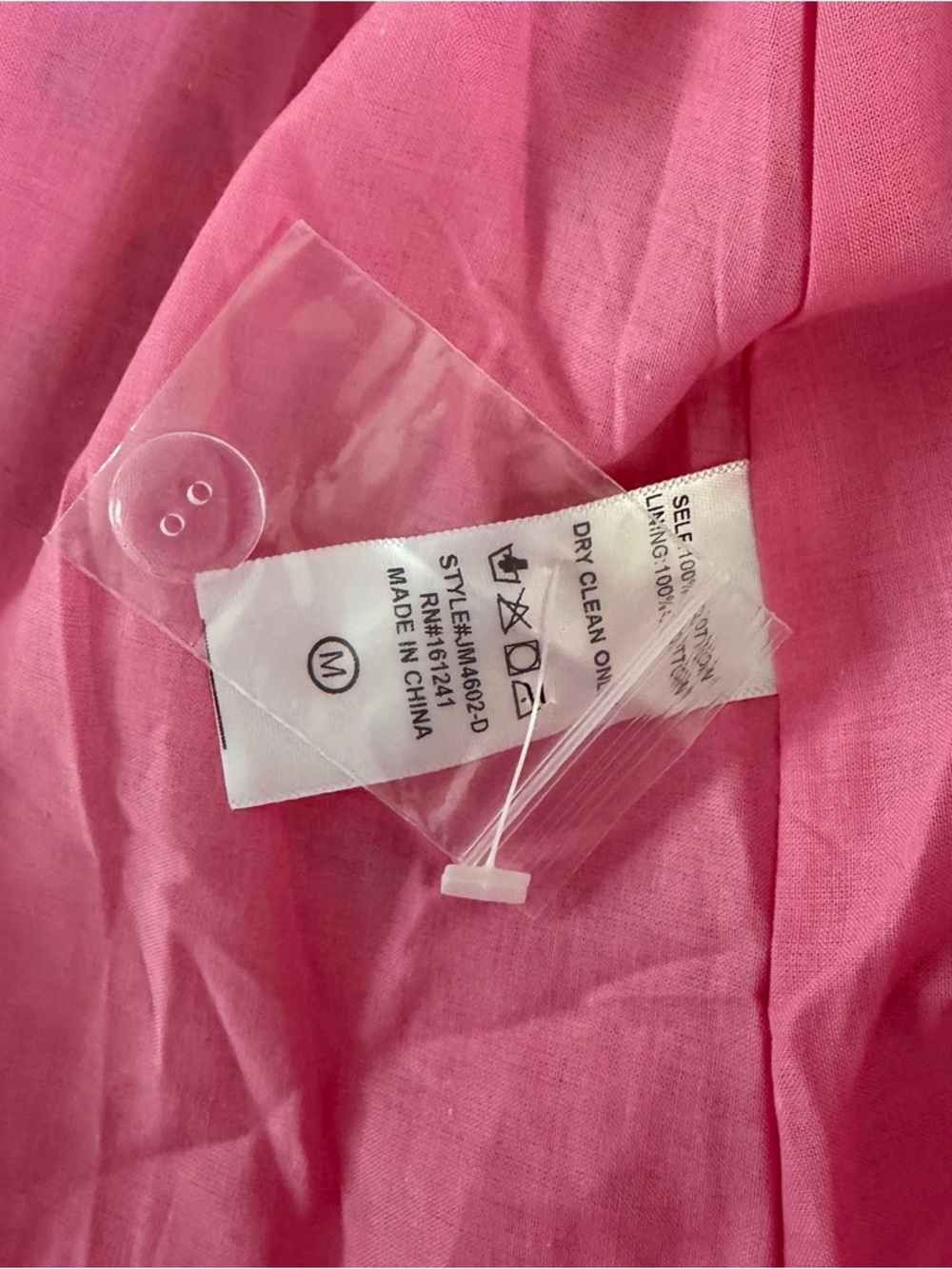 NWT J.Marie Landon Pink Embroidered Sleeveless Preppy Vacation Midi Dress - Picture 9 of 9
